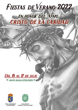 2022 Revista Fiestas Cristo de la Caridad Santa Olalla - Portada